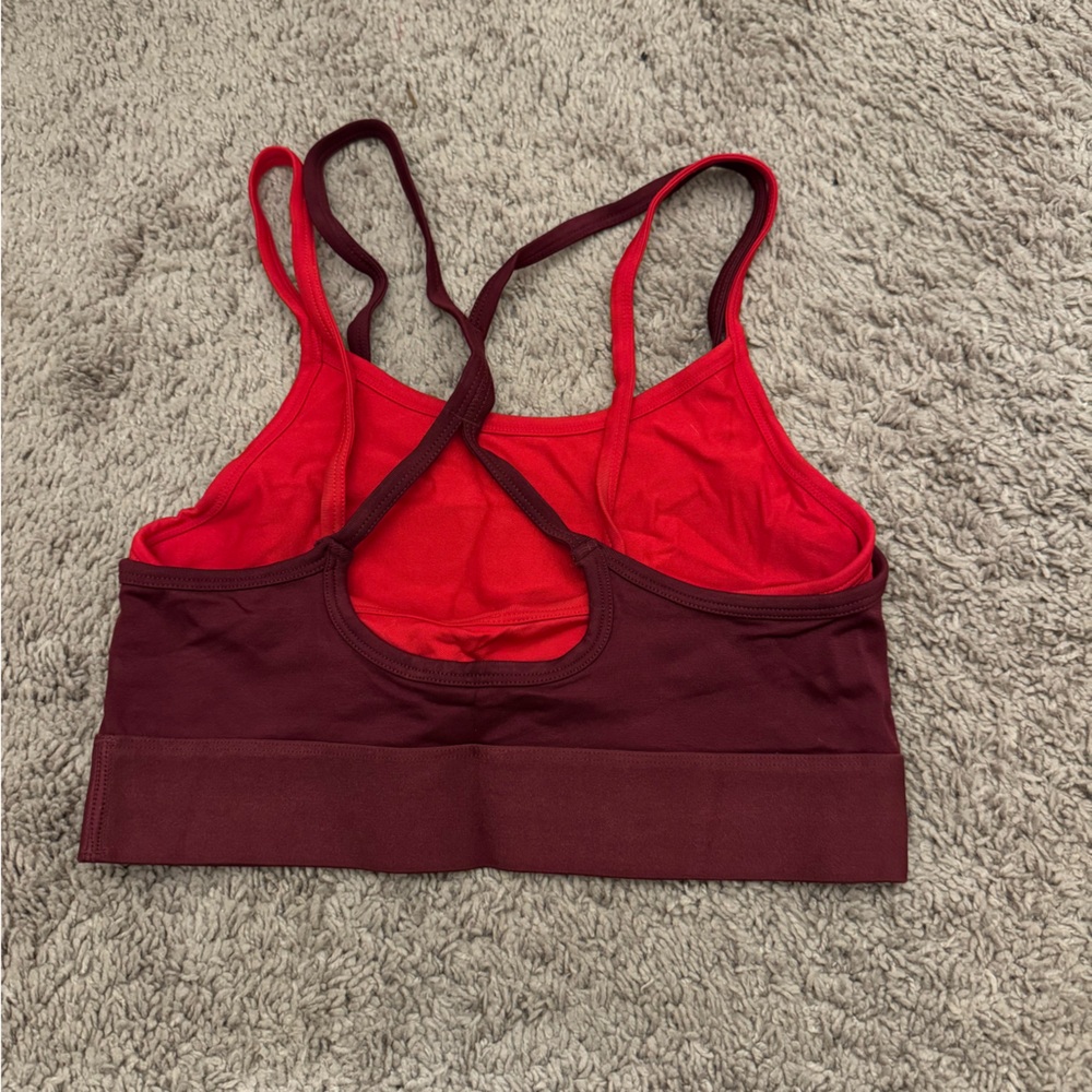 Fabletics Maroon And Red Set - image 4